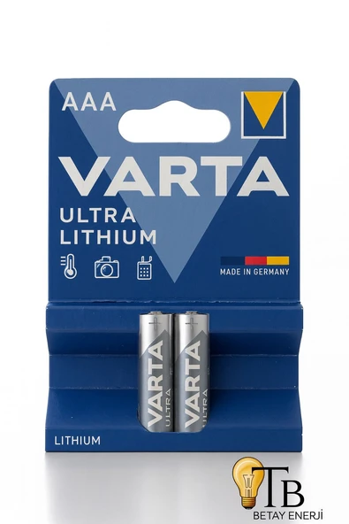Varta Ultra Lithium AAA Pil ürün görseli