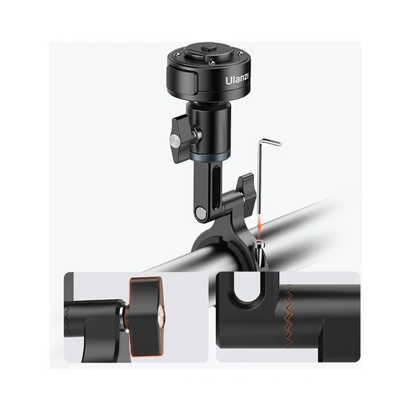 Ulanzi O-Lock Iı Bisiklet Telefon Tutucu M009 - Resim 5