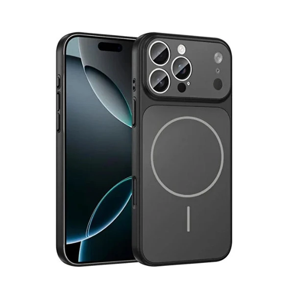 iPhone 17 Air Uyumlu AG Glass Koruyucu Kılıf (iPhone 17 Pro Max Görünümlü) - Resim 5