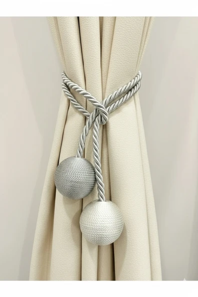 MMTHOME İki Toplu Yan Bağlama Fon Perde Toplama Aparatı ürün görseli 1