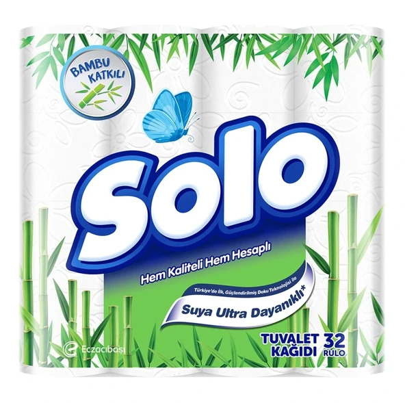 Solo 32 Li Tuvalet Kağıt Bambu ürün görseli