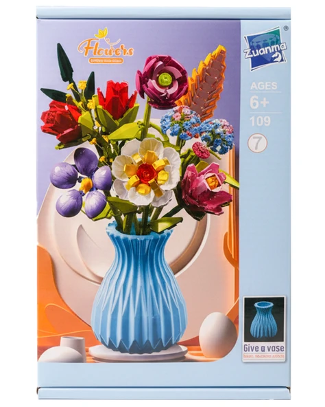 Zuanma Çiçek Buketi Yapım Seti No7 109 ürün görseli 1