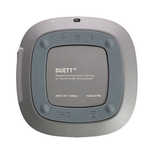 Thonet & Vander Duett 10W RMS Taşınabilir Gri Bluetooth Hoparlör HK096-03606 - Resim 2