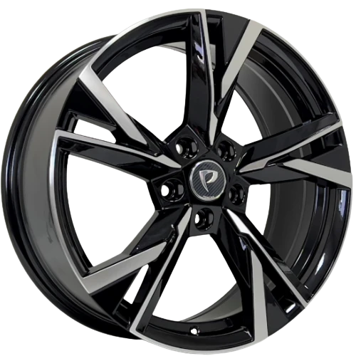 BKY-1241 6.5X16 5X112 ET46 57.1 Black Diamond Jant ürün görseli 1