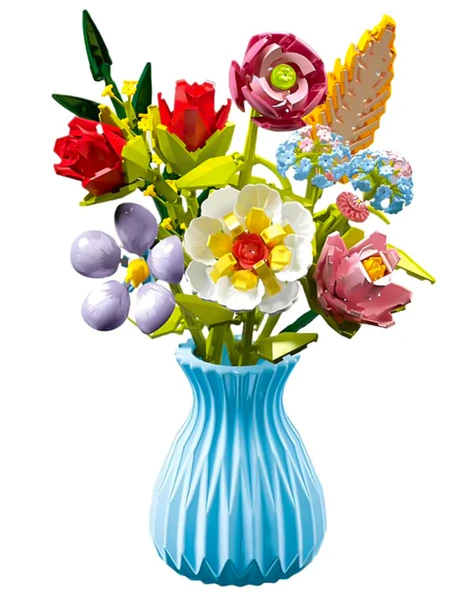 Zuanma Çiçek Buketi Yapım Seti No7 109 - Resim 2