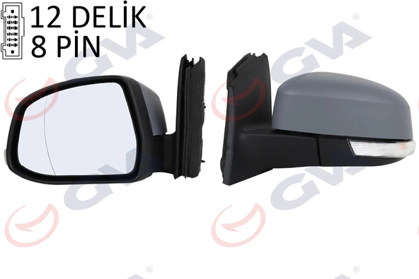 GVA 1035210 DIŞ DİKİZ AYNASI SOL FORD FOCUS 12> ELEKTRİKLİ ISITMALI ASTARLI SİNYALLİ SENSÖRLÜ ALT AYDINLATMALI K ATLANIR BM51 17683 PK-BM51 17683 PH ürün görseli 1