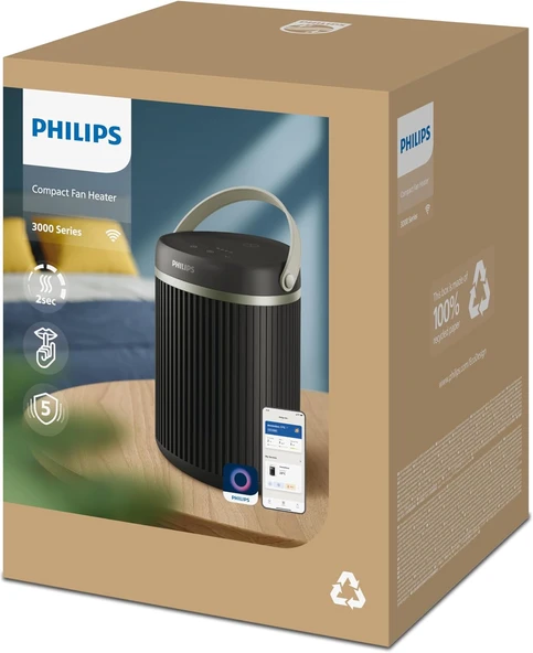 Philips Serisi 3000 2000W Enerji Tasarruflu Bağlantılı Isıtıcı - Resim 3