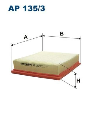 FILTRON AP135.3 HAVA FİLTRESİ LAGUNA III 07>14 1.6 16V K4M 2.0 16V F4R 8200576596 ürün görseli 1