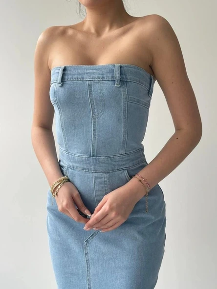 onic traplez Elbise - Resim 5