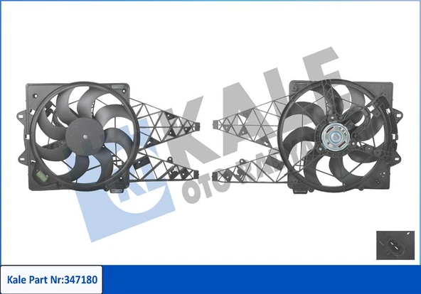 KALE 347180 FAN MOTORU DAVLUMBAZLI DOBLO 1.6D-2.0D 09> AC KLİMASIZ MEK 51833973-55213077 ürün görseli
