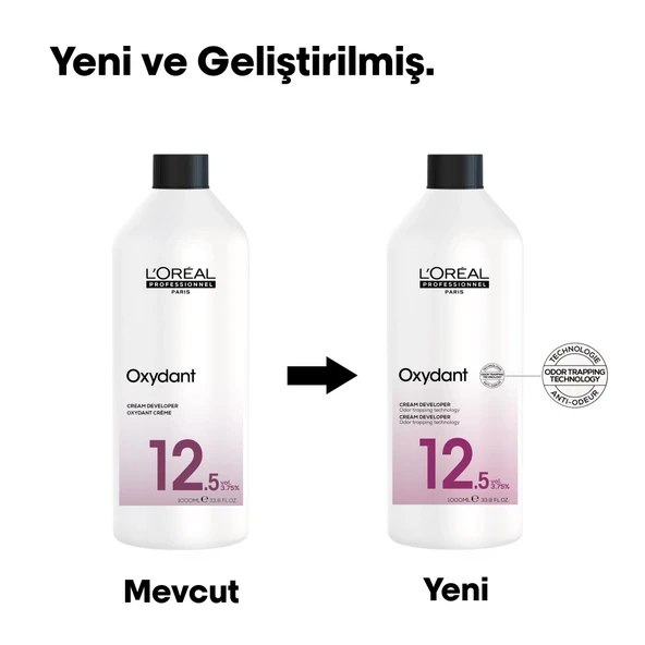Loreal Professionnel Oksidan Krem 12.5 Vol %3.7 1000 Ml - Resim 2