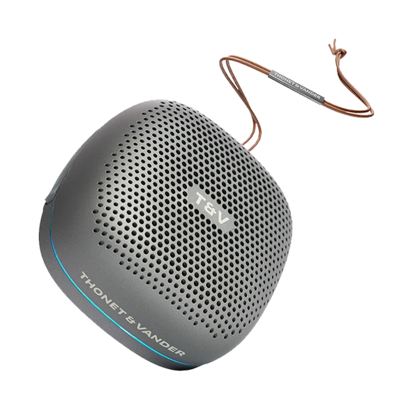 Thonet & Vander Duett 10W RMS Taşınabilir Gri Bluetooth Hoparlör HK096-03606 - Resim 3