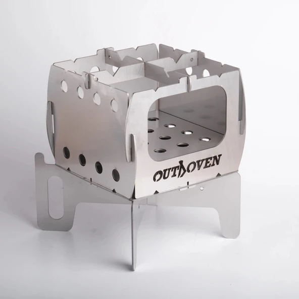 Outdoven G4.1 Katlanabilir Mangal - Ateş Kutusu - Resim 5