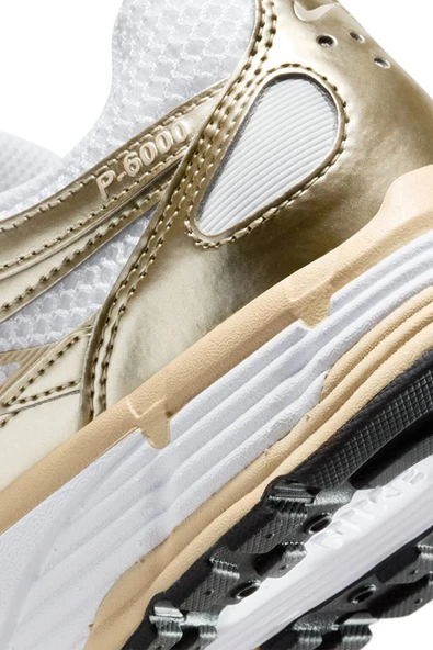 Nike W P-6000 Gld IF1787-100 Bej & Gold Kadın Günlük Spor Ayakkabı - Resim 8