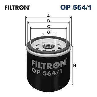 FILTRON OP564.1 YAĞ FİLTRESİ CHEVROLET SPARK-AVEO 1.2-1.0 25181616 ürün görseli 1