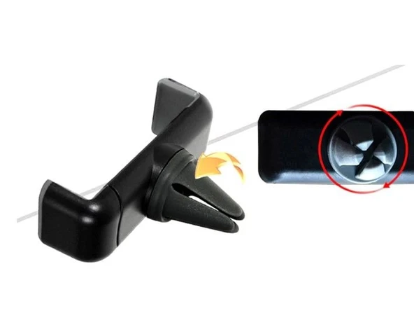 Araba Klimasına Takılan Telefon Tutucu Kıskaç - Resim 2