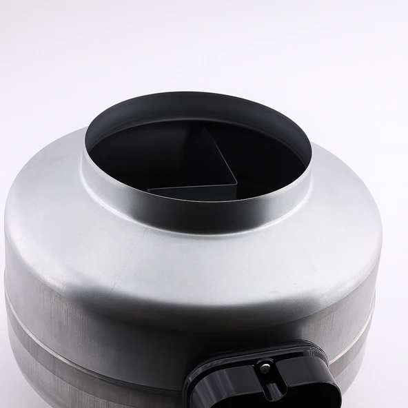 Kanal Tipi Radyal Fanlar Aspiratör Havalandırma Fanı Kirli Hava Tahliye Metal Vantilatör - Resim 4