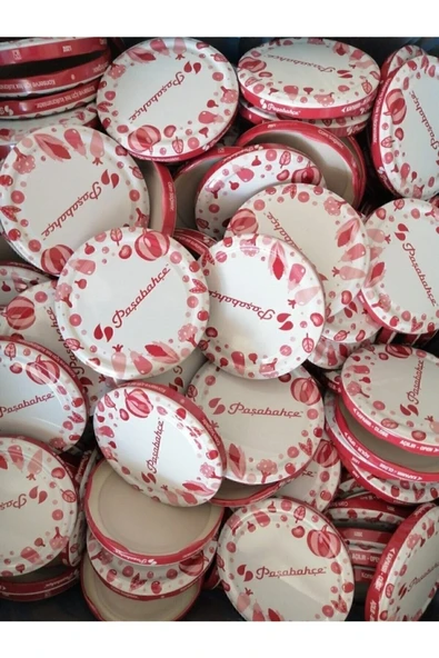 Paşabahçe Karışık Desenli Konserve Kavanoz Kapağı 100 Adet ürün görseli