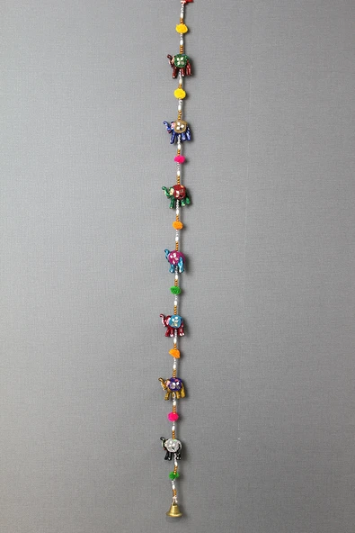 7'li Asmalı Aynalı Fil Model 2 ürün görseli 1