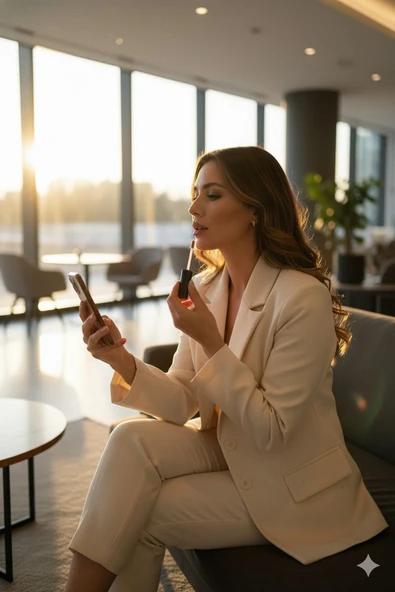 Gabrini Matte Lipgloss Mat Gül Kurusu Likit Ruj - Resim 4