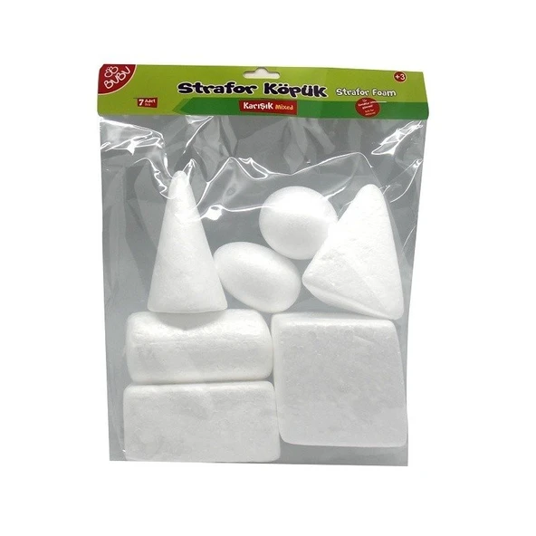 BUBU STRAFOR KÖPÜK GEOMETRİK ŞEKİLLER ürün görseli