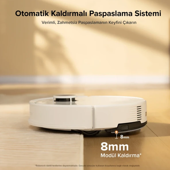 Roborock S8 Pro Akıllı Robot Süpürge - Beyaz - Resim 4