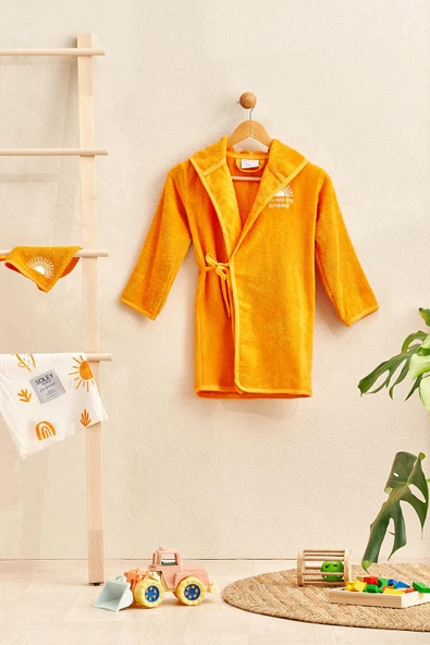 Soley Boho Çocuk Bornozu - Resim 3