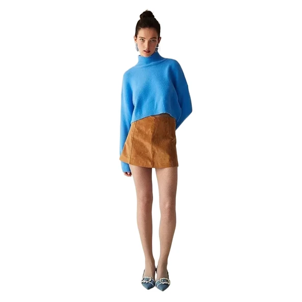 Penti Kadın Fashion File Desenli Külotlu Çorap - Resim 6