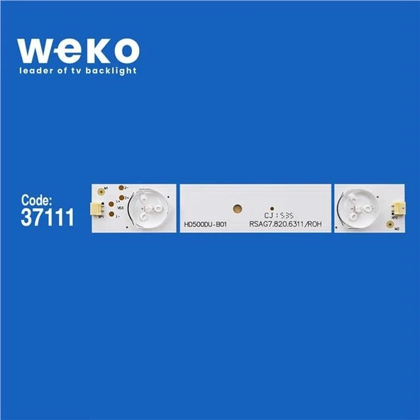 Hisense LTDN50K321 50'' 11 Adet Tv Led Bar ( Tvnizin içindeki led barla aynısı olduğunu görmeden almayınız. Led bar ürünlerinde paket açıldığında iade kabul edilmemektedir. ) - Resim 2