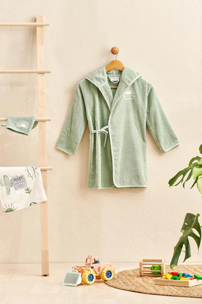 Soley Boho Çocuk Bornozu - Resim 5