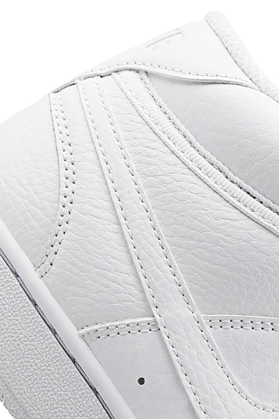 Nike Wmns CD5436-100 Court Vision Mid Beyaz Unisex Günlük Spor Ayakkabı - Resim 7