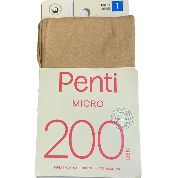 Penti Micro 200 Külotlu Çorap 200 Denye - Resim 4