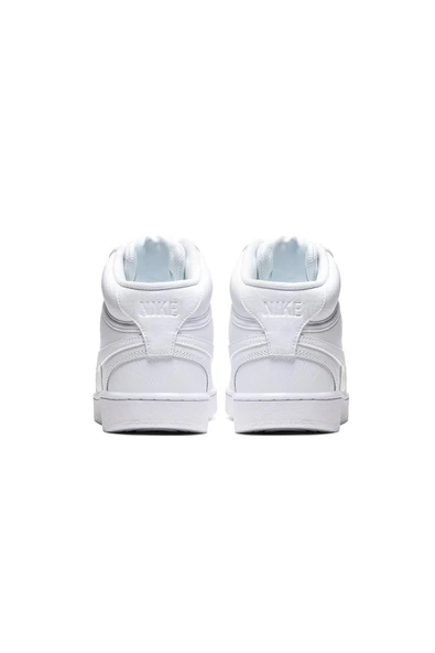 Nike Wmns CD5436-100 Court Vision Mid Beyaz Unisex Günlük Spor Ayakkabı - Resim 4