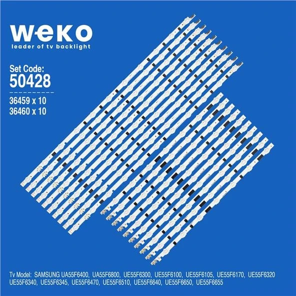 Samsung UE55F6300 55'' İnç 20 Adet Tv Led Bar ( Tvnizin içindeki led barla aynısı olduğunu görmeden almayınız. Led bar ürünlerinde paket açıldığında iade kabul edilmemektedir. ) ürün görseli