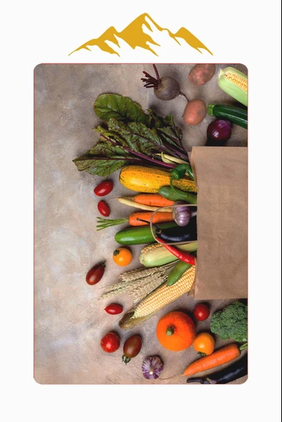 Mutfak Tezgahı Desenli Dijital Baskı Kaymaz Taban Mutfak Halısı H0059 RENKLİ 120 X 180 - Resim 3