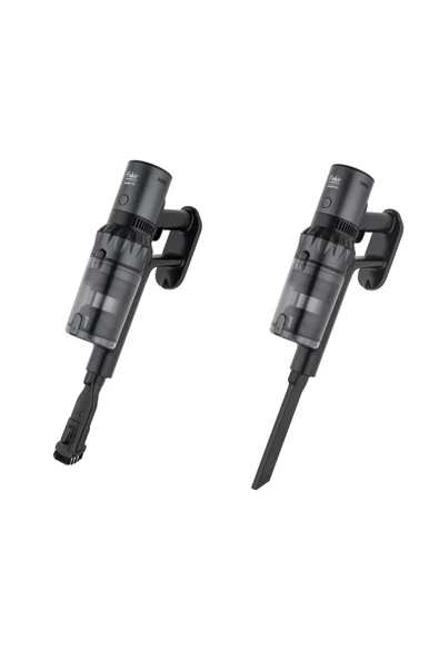 Fakir Shadow 7016 Gun Metal Şarjlı Dikey Süpürge - Resim 4