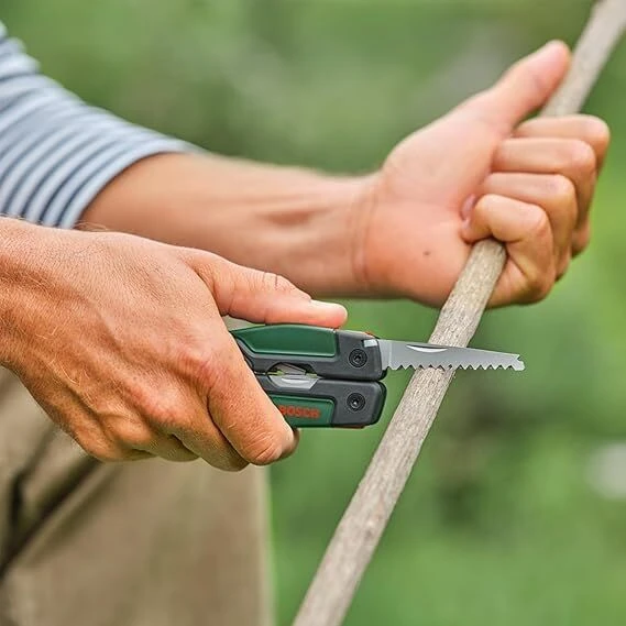 Bosch  16'sı 1 arada çok amaçlı alet saklama çantalı, paslanmaz çelik, 158 x 68 x 25 mm - Resim 7