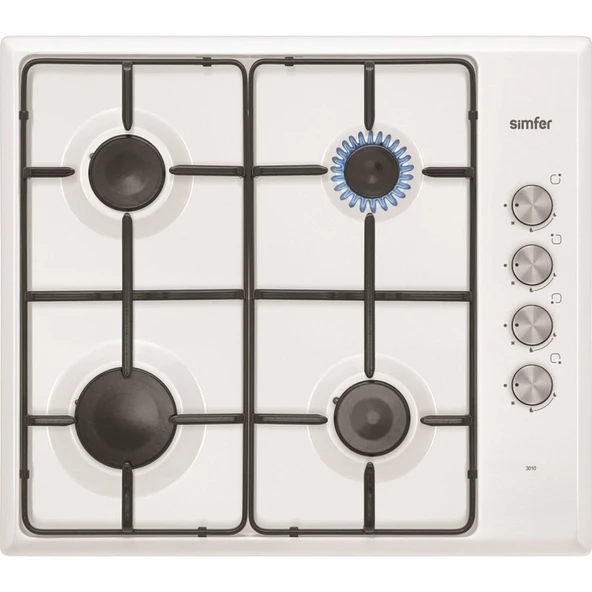 Simfer 3010 Bizote 4 Gözü Gazlı Setüstü Ocak-Doğalgazlı ürün görseli