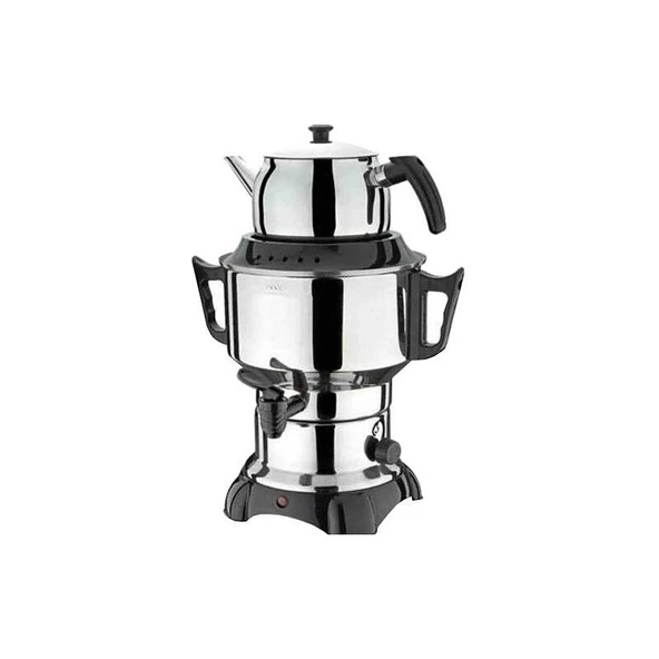 ALDENTE 4,5 Lt Çelik Sade Aldante Elektrikli Semaver ürün görseli