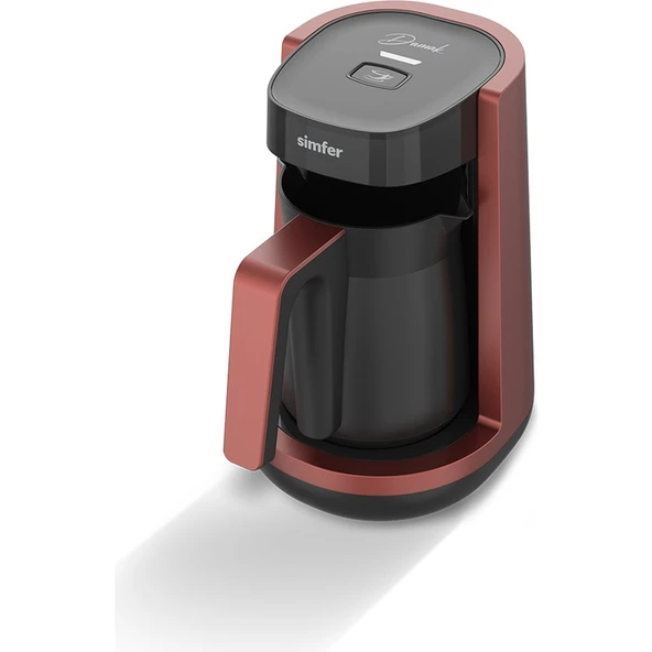 Simfer Kırmızı Damak Kahve Makinesi SK-5702 - Resim 2