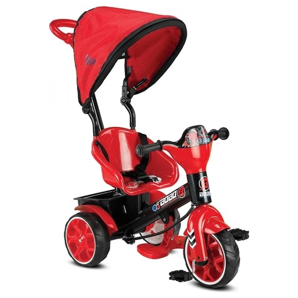 Babyhope Bobo Speed Tenteli Çocuk Bisikleti Kırmızı ürün görseli