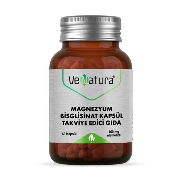 VeNatura Magnezyum Bisglisinat Kapsül 160 mg 60 Kapsül ürün görseli