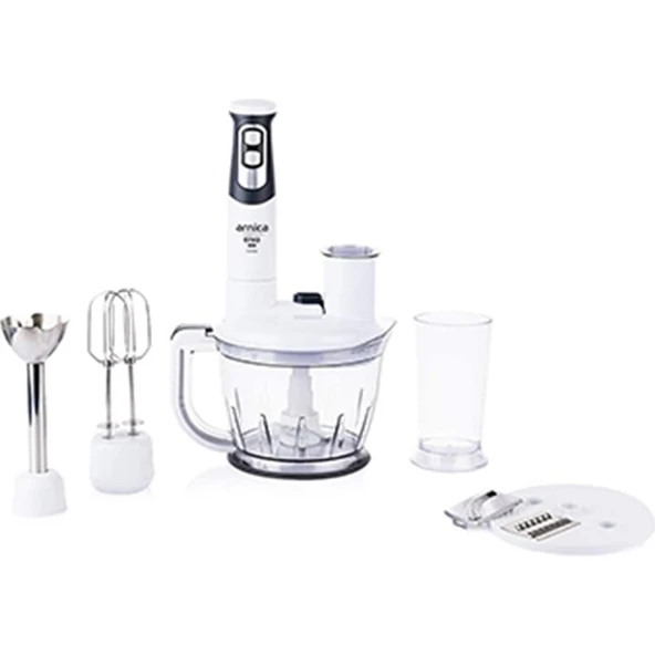 Arnica Diva Pro Rendeli El Blender Seti Beyaz GH21800 ürün görseli