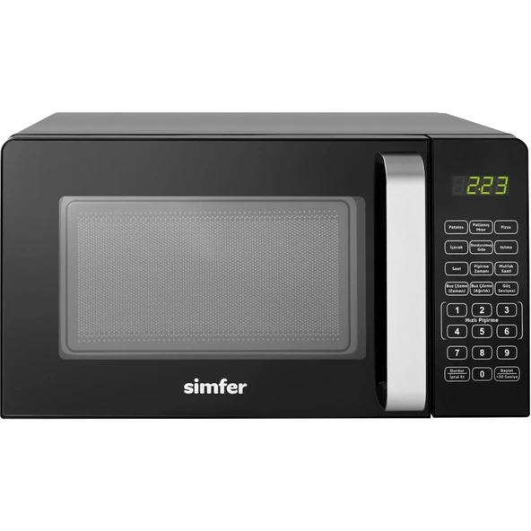 Simfer SK4604 Siyah Dijital Mikrodalga Fırın - Resim 3