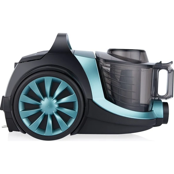 Arnica Tesla Premium ET14302 Toz Torbasız Elektrikli Süpürge Yeşil - Resim 2