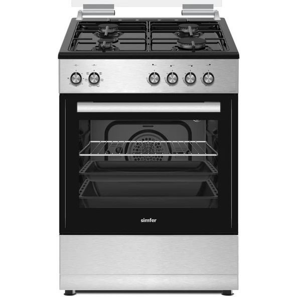 Simfer 1260 Inox Black 4g Multi Turbo Fırın - Resim 2