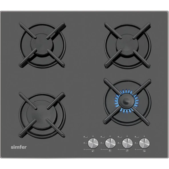 Simfer 3031 D Cam Set Üstü Ocak Doğal Gazlı ürün görseli