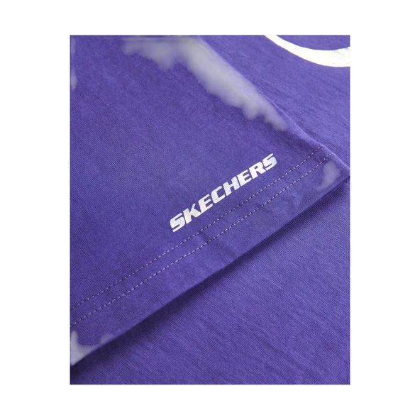 Essential G Short Sleeve T-Shirt Büyük Kız Çocuk Mor Tshirt SK232139-495 - Resim 8