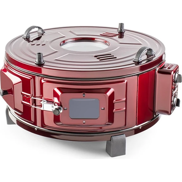 Şamdan 1000-T Lüks Yuvarlak Döner Fırın 42 lt Metal Gövde, Termostatlı, A+++ Enerji Sınıfı ve Çok Fonksiyonlu Pişirme Özellikleri - Resim 2