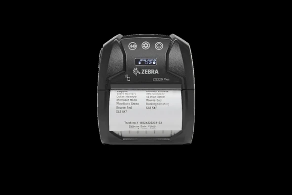 ZEBRA ZQ220 Plus ZQ22-B16B1KE-00 Mobil Fiş Etiket Yazıcı, 3" 80 mm BT5, NFC, USB Şarj - Resim 2